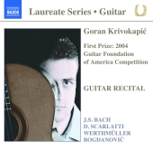 Album artwork for GORAN KRIVOKAPIC - GUITAR RECITAL