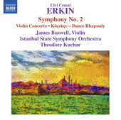 Album artwork for Erkin: Köçekçe - Violin Concerto - Symphony No.