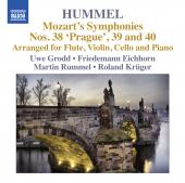 Album artwork for Hummel: Mozart arranged for Flute, Violin, Cello &