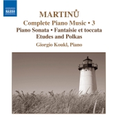 Album artwork for MARTINU: PIANO MUSIC, VOL. 3