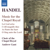 Album artwork for Handel: Music for the Chapel Royal