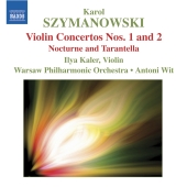Album artwork for SZYMANOWSKI : VIOLIN CONCERTOS NOS. 1 & 2