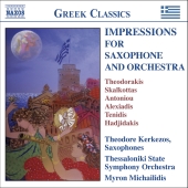 Album artwork for IMPRESSIONS FOR SAXOPHONE AND ORCHESTRA