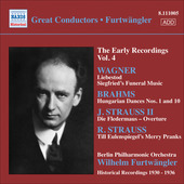 Album artwork for Furtwangler: Wagner / Brahms / J. Strauss II / R. 
