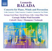 Album artwork for BALADA: CONCERTO FOR PIANO, WINDS & PERCUSSION