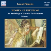 Album artwork for WOMEN AT THE PIANO: AN ANTHOLOGY OF HISTORIC PERFO