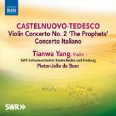 Album artwork for Castelnuovo-Tedesco: Violin Concerto no. 2