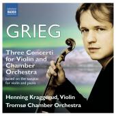 Album artwork for Grieg: Violin Sonatas transcribed for chamber orch