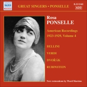 Album artwork for ROSA PONSELLE: AMERICAN RECORDINGS 1923-1929 VOL. 