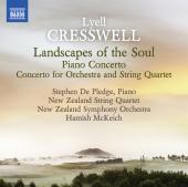 Album artwork for Cresswell: Landscapes of the Soul, Piano Concerto