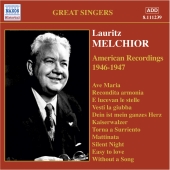 Album artwork for LAURITZ MELCHIOR: AMERICAN RECORDINGS 1946-1947