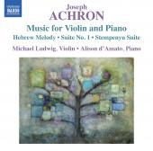 Album artwork for Achron: Music for Violin & Piano