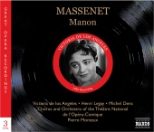 Album artwork for MASSENET: MANON