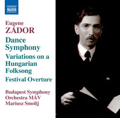 Album artwork for Zádor: Symphony No. 3