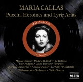 Album artwork for Maria Callas: Puccini Heroines and Lyric Arias