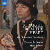 Album artwork for Straight from the Heart: The Chansonnier Cordiform