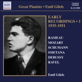 Album artwork for Emil Gilels: Early Recordings Vol. 1 (1935-1951)