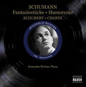 Album artwork for Richter: Schumann / Schubert / Chopin Piano Works