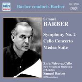 Album artwork for Barber: Symphony no. 2 / Cello Concerto / Medea Su