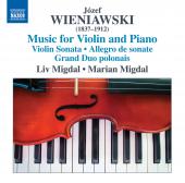 Album artwork for Józef & Henryk Wieniawski: Music for Violin & Pia