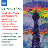 Album artwork for Saint-Saëns: Works for Violin & Orchestra