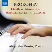 Album artwork for Prokofiev: Childhood Manuscripts