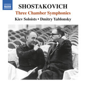 Album artwork for Shostakovich: 3 Chamber Symphonies