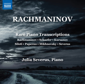 Album artwork for Rachmaninoff: Rare Piano Transcriptions