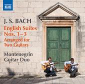 Album artwork for Bach: English Suites 1-3 (arr. for two guitars)