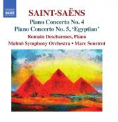 Album artwork for Saint-Saëns: Piano Concertos Nos. 4 & 5