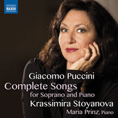 Album artwork for Puccini: Complete Songs for Soprano & Piano
