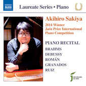 Album artwork for Brahms, Debussy, Román, Granados & Ruiz: Piano Wo
