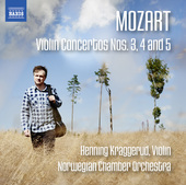 Album artwork for Mozart: Violin Concertos Nos. 3, 4 & 5