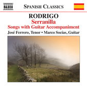 Album artwork for Rodrigo: Serranilla - Songs with Guitar Accompanim