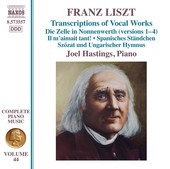 Album artwork for Liszt: Complete Piano Works, Vol. 44 – Transcrip