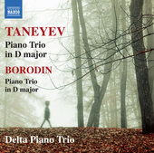 Album artwork for Taneyev: Piano Trio in D Major, Op. 22 - Borodin: