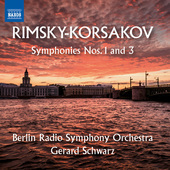 Album artwork for Rimsky-Korsakov: Symphonies Nos. 1 & 3