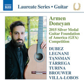 Album artwork for Armen Doneyan: Guitar Recital
