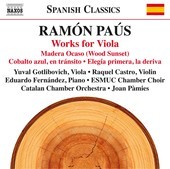 Album artwork for Ramón Paús: Works for Viola