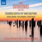 Album artwork for Dvarionas: Complete Works for Violin & Piano