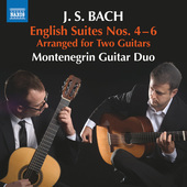 Album artwork for Bach: English Suites Nos. 4-6 (Arr. for 2 Guitars)