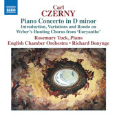Album artwork for Czerny: Piano Concerto in D Minor