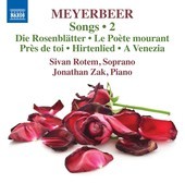 Album artwork for Meyerbeer: Songs, Vol. 2