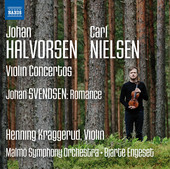 Album artwork for Halvorsen, Nielsen & Svendson: Music for Violin &