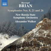 Album artwork for Brian: Symphonies Nos. 8, 21 & 26