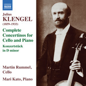 Album artwork for Klengel: Complete Concertinos for Cello & Piano