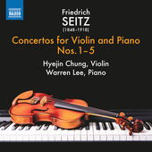 Album artwork for Seitz: Violin Concertos, Vol. 1