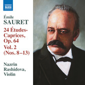 Album artwork for Sauret: 24 Études-caprices, Vol. 2