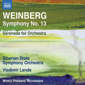 Album artwork for Weinberg: Symphony No. 13 & Serenade