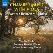 Album artwork for Bowen - Britten - I. Holst: Chamber Music with Vio